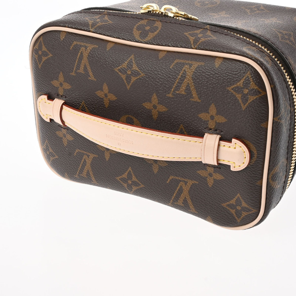 Louis Vuitton Monogram Nice Vanity Bag Brown Canvas Handbag - Picture 3 of 12